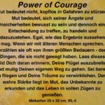Power of Courage Text