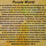 Purple World Text